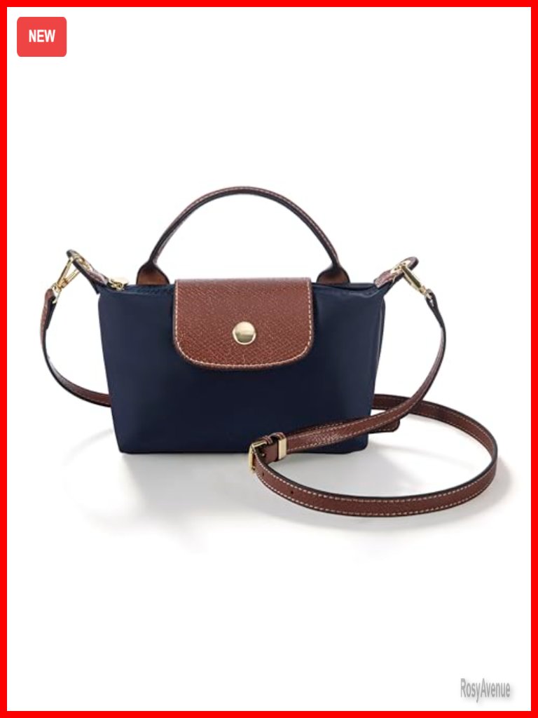 Mini Crossbody Bag Handbag With Adjustable Strap Waterproof Nylon